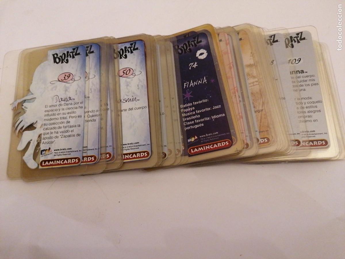 Trading cards: Bratz- lamincards - lote de tarjetas, tambien venta indivdual
