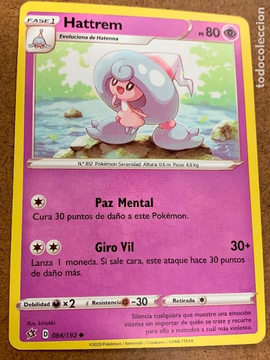hattrem pokemon card Hattrem - 19/73 - Champion's Path main image 1