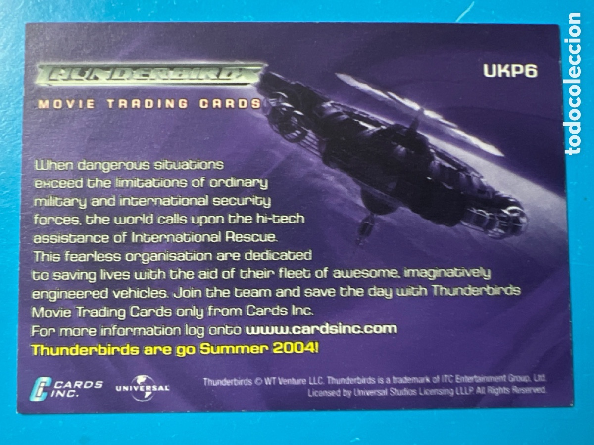 Trading cards: C6696. TRADING CARD - PROMO - Foto 2