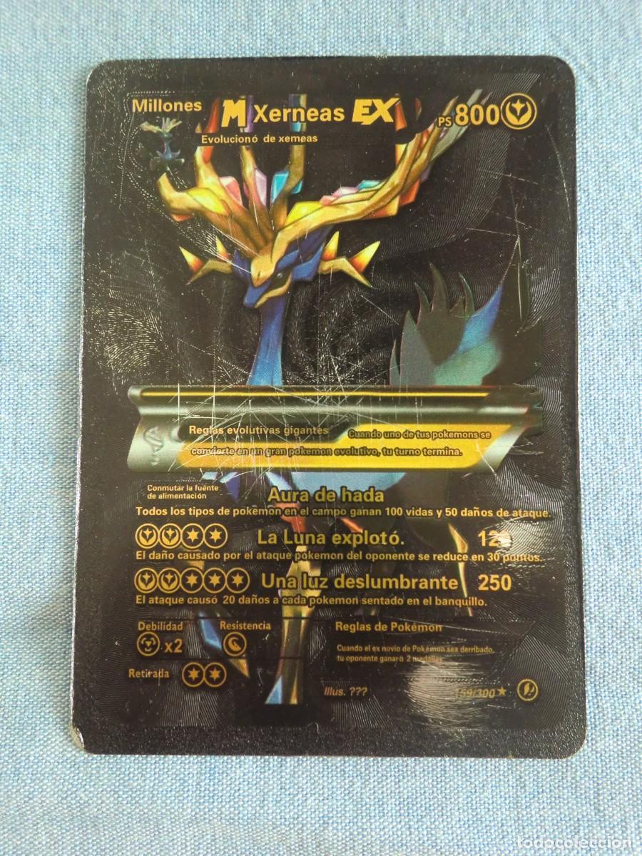 trading card pokemon: m xerneas ex 800. negra - Buy Antique trading cards  on todocoleccion
