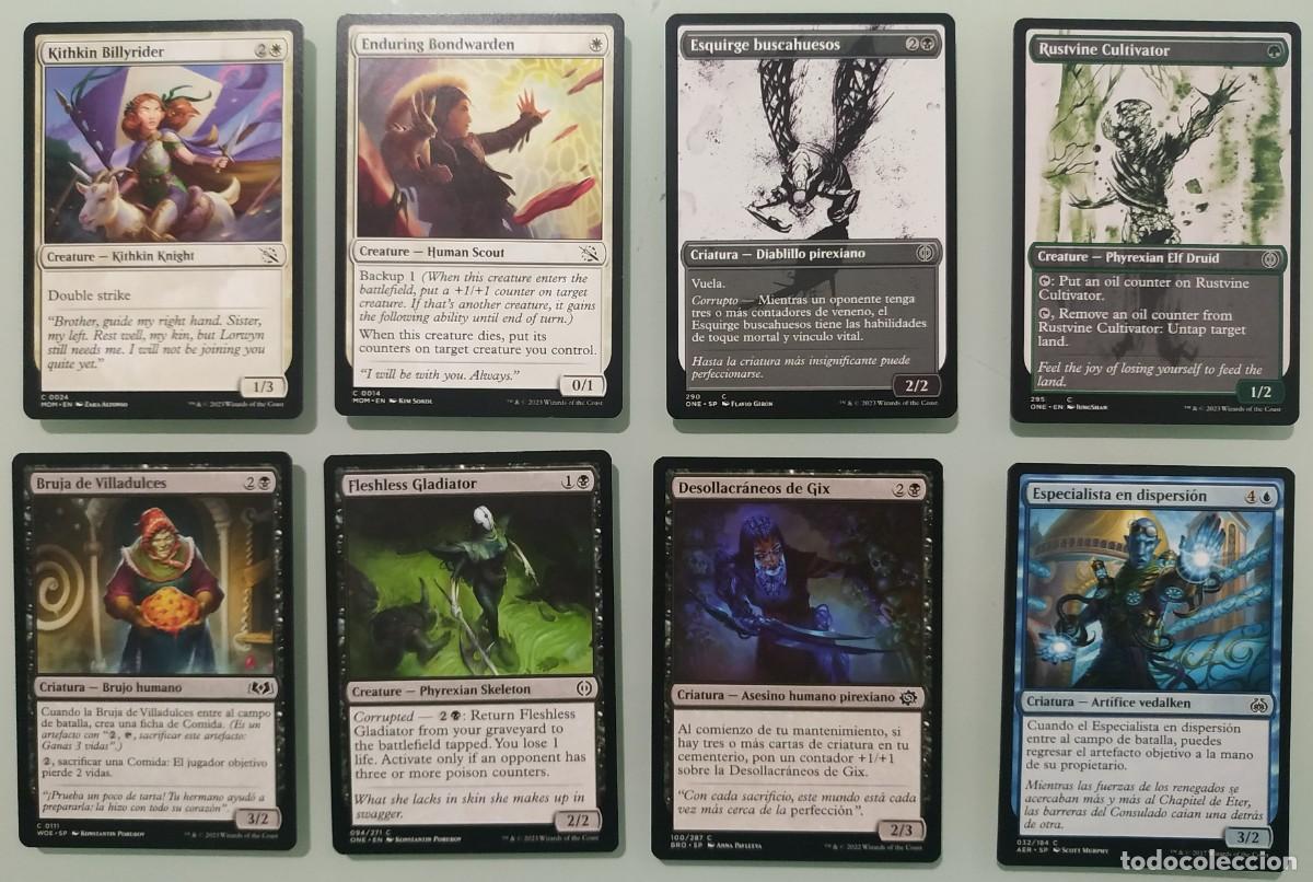Trading cards: LOTE 4 DE 8 CARTAS DIFERENTES DE MAGIC - Foto 1