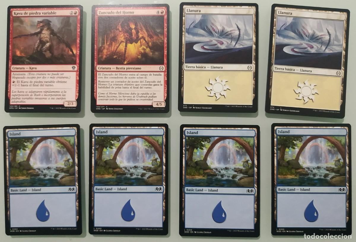 Trading cards: LOTE 6 DE 8 CARTAS DIFERENTES DE MAGIC - Foto 1