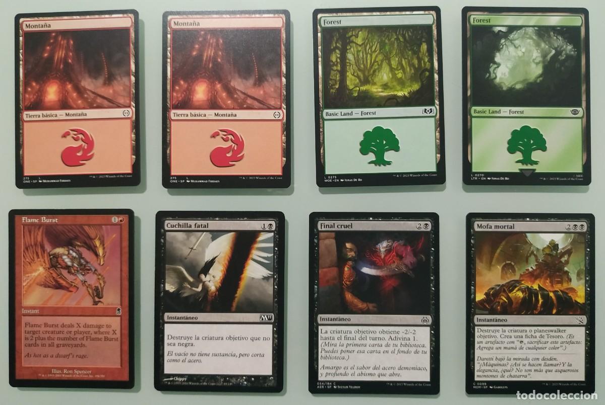 Trading cards: LOTE 8 DE 8 CARTAS DIFERENTES DE MAGIC - Foto 1