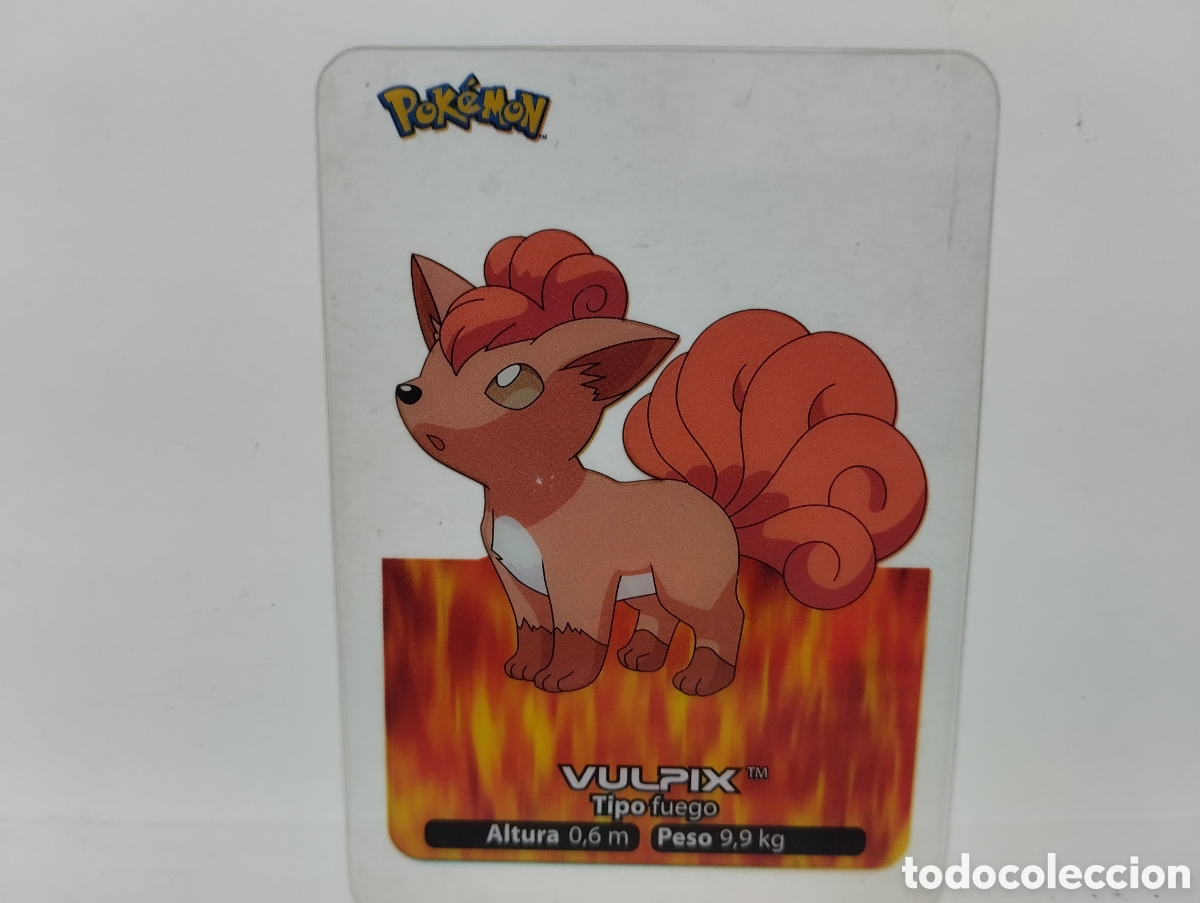 Trading cards: LAMINCARDS POKEMON VULPIX N&deg;37 - Foto 1