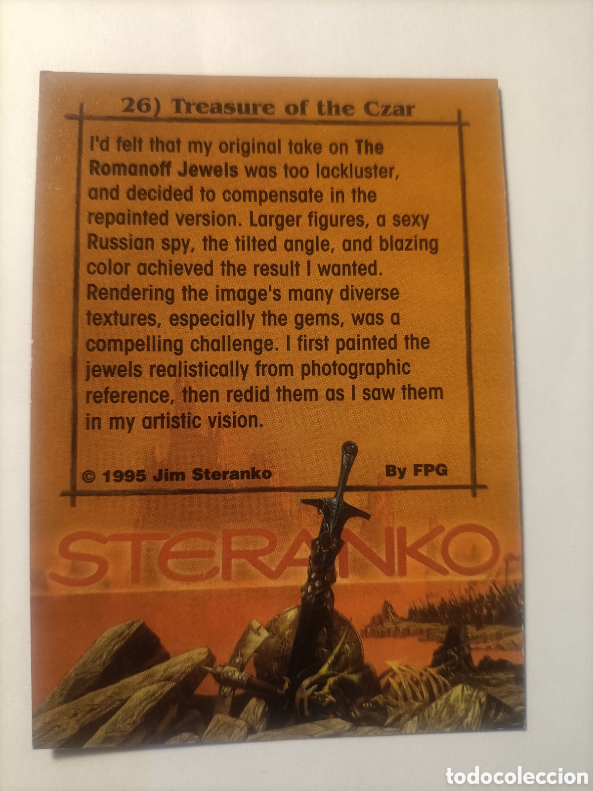 Trading cards: Steranko 1995 n&deg; 26 - Foto 2