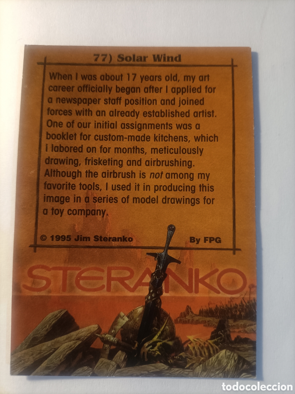 Trading cards: Steranko 1995 n&deg;77 - Foto 2