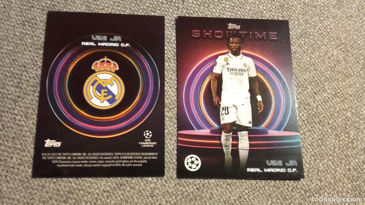 Trading cards: VINICIUS REAL MADRID TOPPS SHOWTIME - Foto 1