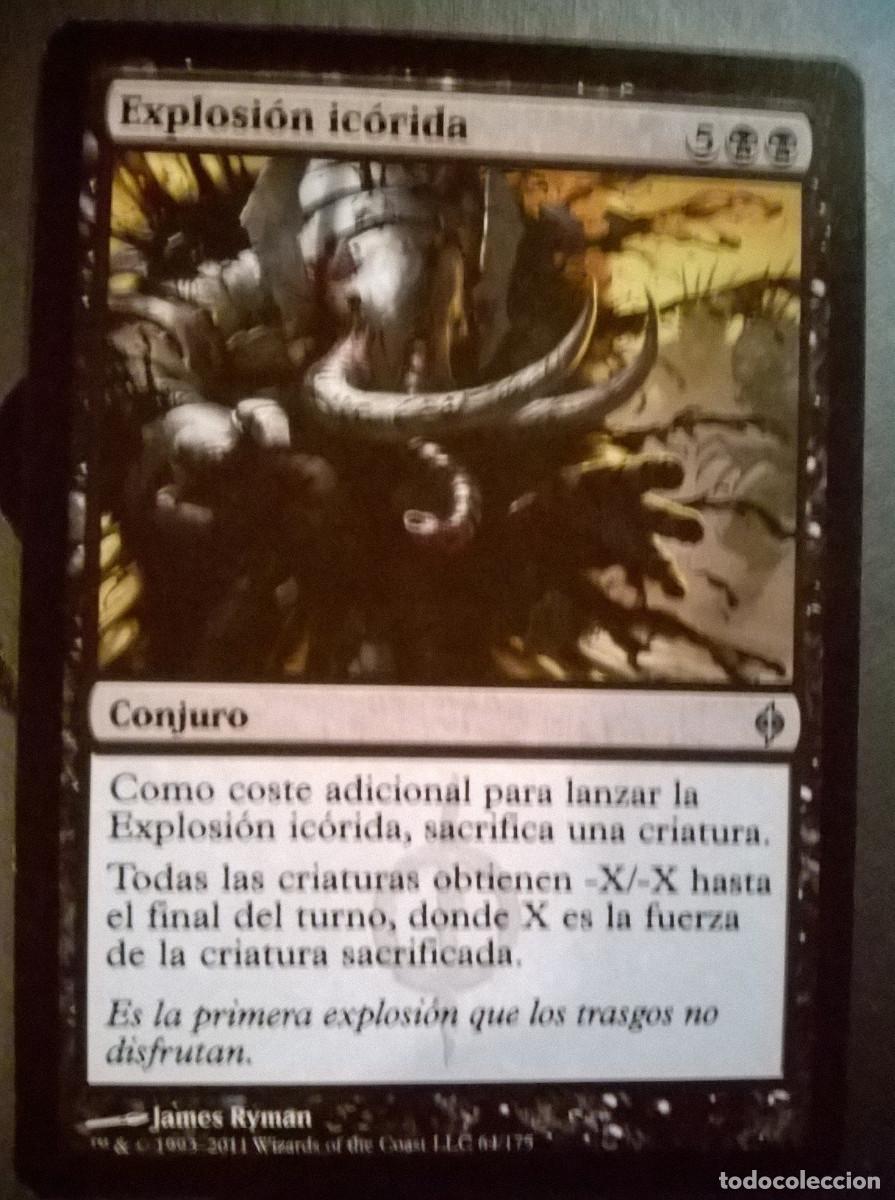Trading cards: MTG MAGIC THE GATHERING - NEW PHYREXIA - EXPLOSI&Oacute;N IC&Oacute;RIDA - Foto 1