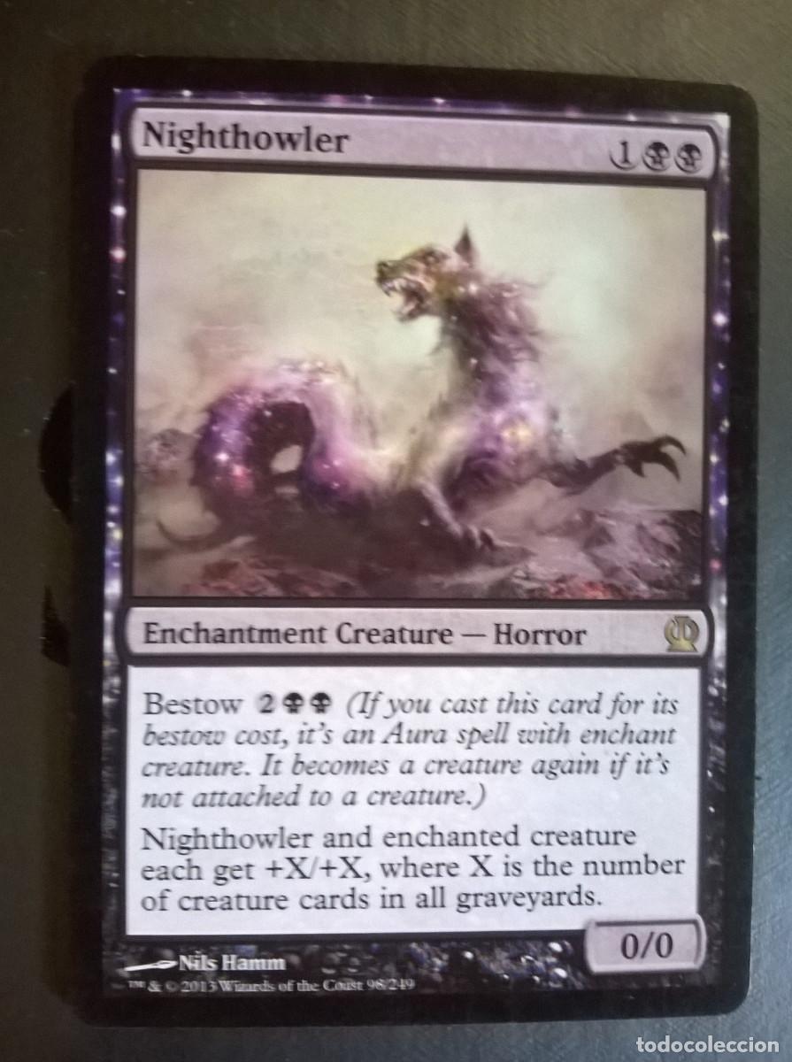 Trading cards: MTG MAGIC THE GATHERING - THEROS - NIGHTHOWLER - Foto 1