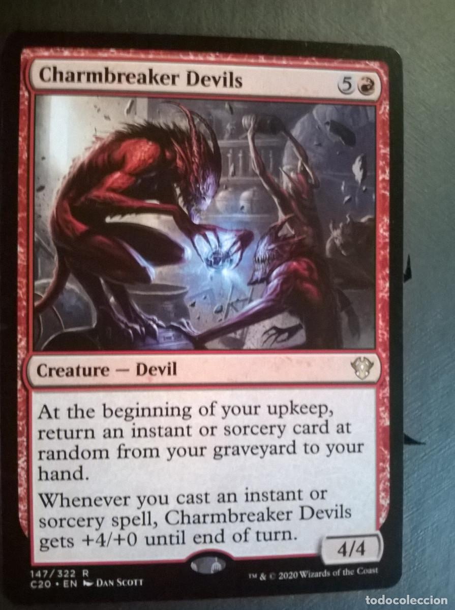 Trading cards: MTG MAGIC THE GATHERING - COMMANDER 2020 - CHARMBREAKER DEVILS - Foto 1
