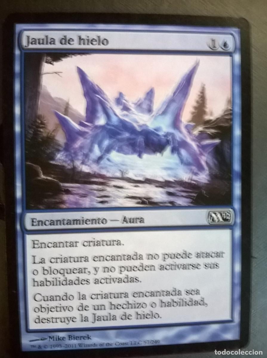 Trading cards: MTG MAGIC THE GATHERING - MAGIC 2012 - JAULA DE HIELO - Foto 1