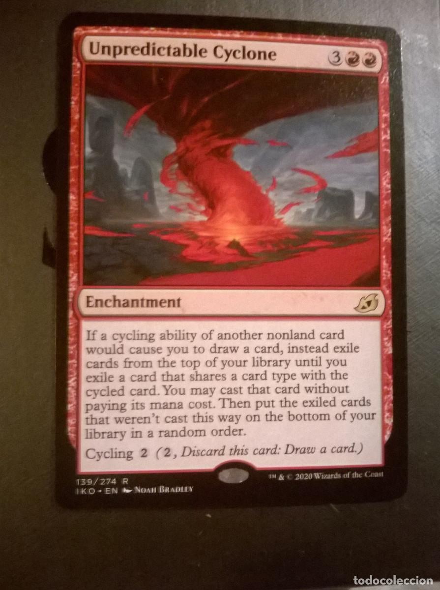 Trading cards: MTG MAGIC THE GATHERING - IKORIA - UNPREDICTABLE CYCLONE - Foto 1