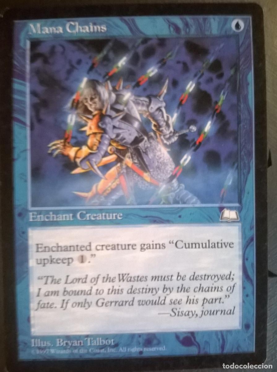 Trading cards: MTG MAGIC THE GATHERING - WEATHERLIGHT - MANA CHAINS - Foto 1