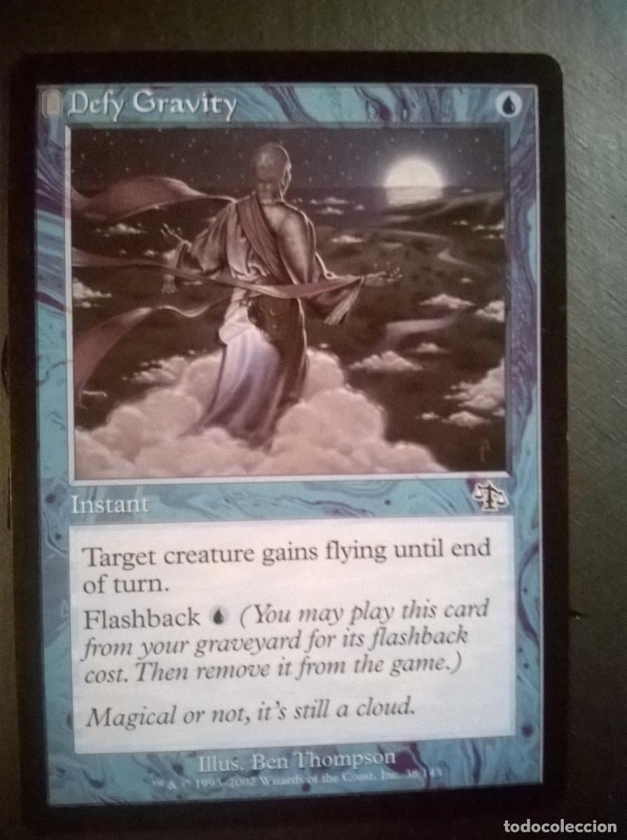 Trading cards: MTG MAGIC THE GATHERING - JUDGMENT - DEFY GRAVITY - Foto 1