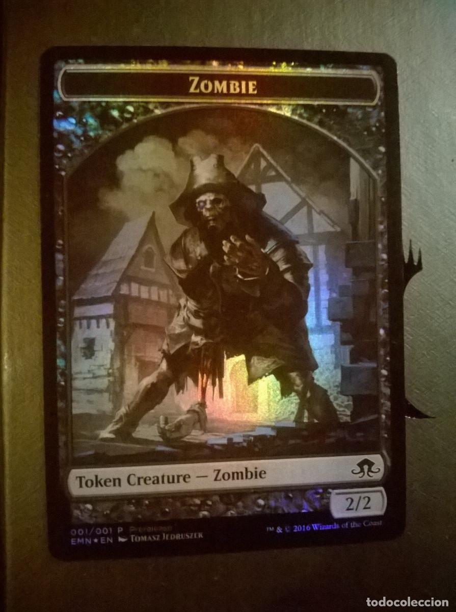 Trading cards: MTG MAGIC THE GATHERING - ELDRITCH MOON - ZOMBIE (FOIL) (DOBLE) - Foto 2