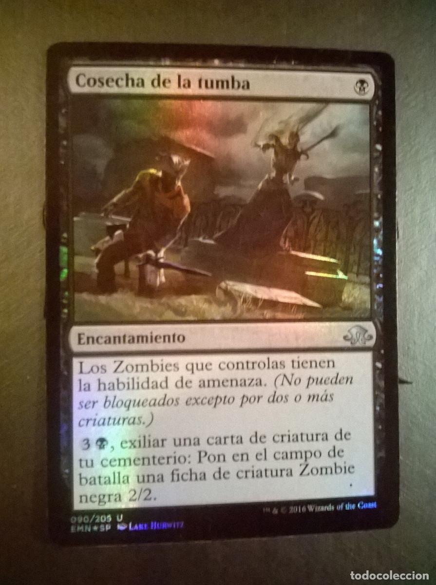 Trading cards: MTG MAGIC THE GATHERING - ELDRITCH MOON - COSECHA DE LA TUMBA (FOIL) - Foto 1