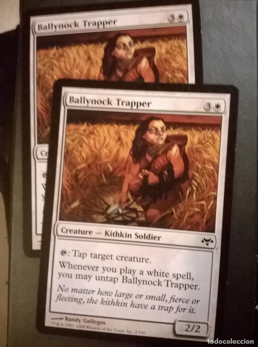 Trading cards: MTG MAGIC THE GATHERING - EVENTIDE - 2X BALLYNOCK TRAPPER - Foto 1