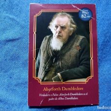 Trading Cards: CROMO TRADING CARD HARRY POTTER 82 CARREFOUR ABERFORTH DUMBLEDORE 2020