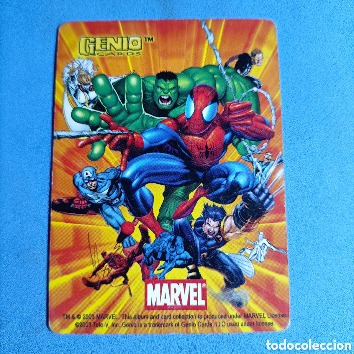 Trading cards: CARTA GENIO CARD 2003. MARVEL - №62 - Foto 2