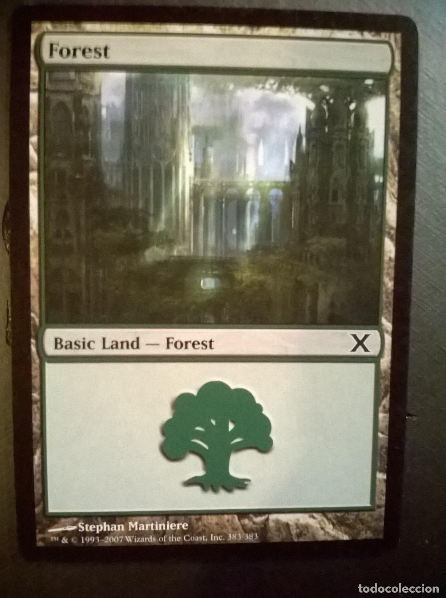 Trading cards: MTG MAGIC THE GATHERING - TENTH EDITION - FOREST - Foto 1