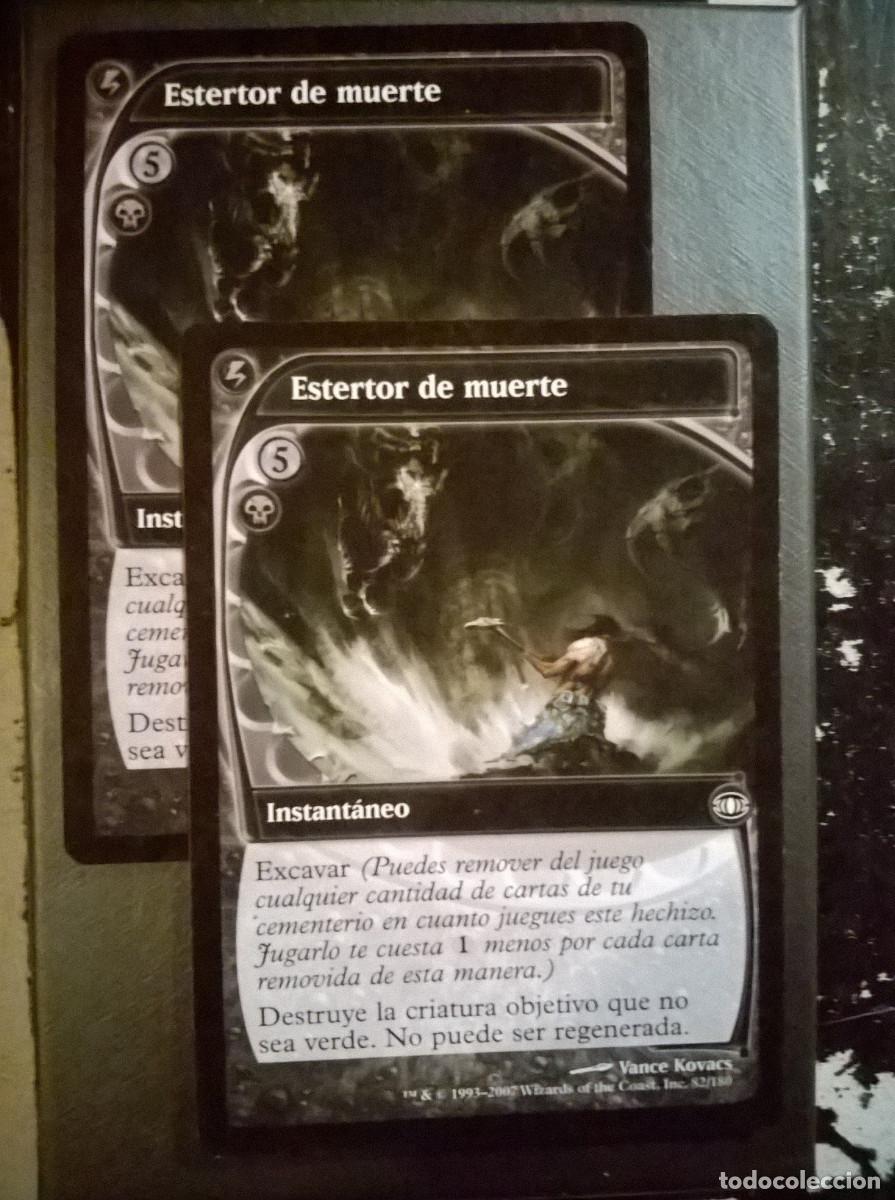 Trading cards: MTG MAGIC THE GATHERING - FUTURE SIGHT - 2X ESTERTOR DE MUERTE - Foto 1