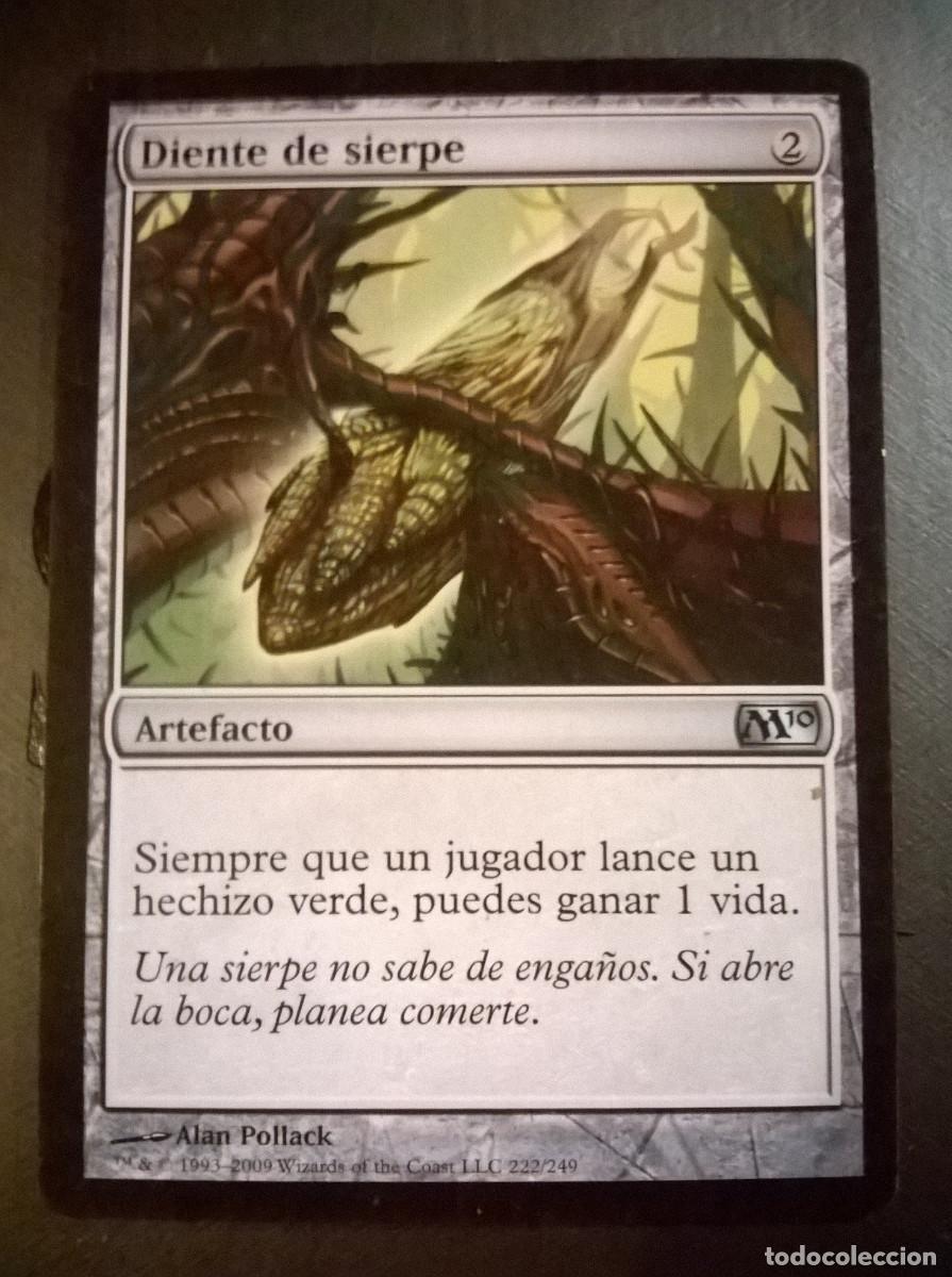 Trading cards: MTG MAGIC THE GATHERING - MAGIC 2010 - DIENTE DE SIERPE - Foto 1