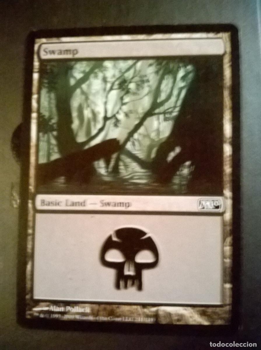 Trading cards: MTG MAGIC THE GATHERING - MAGIC 2010 - SWAMP V.4 - Foto 1