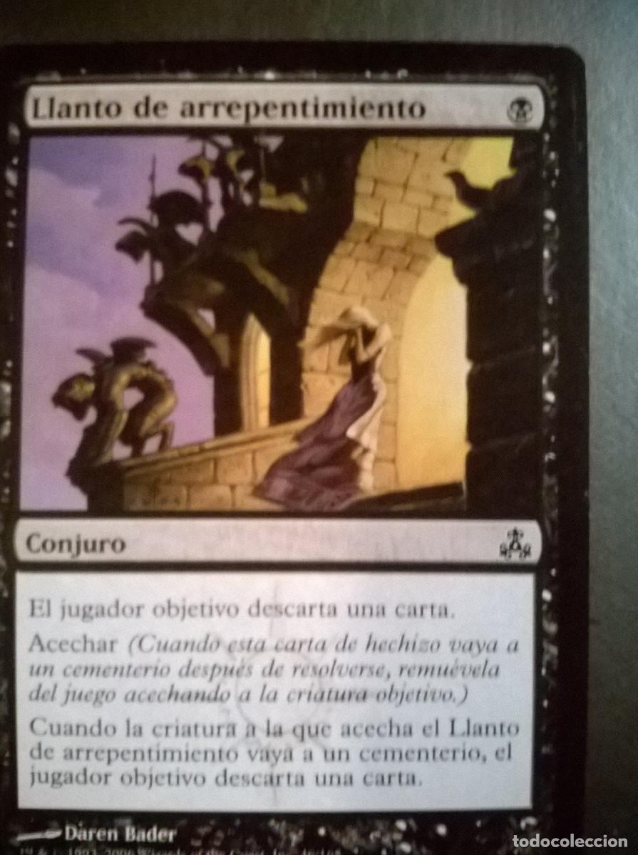Trading cards: MTG MAGIC THE GATHERING - GUILDPACT - LLANTO DE ARREPENTIMIENTO - Foto 1