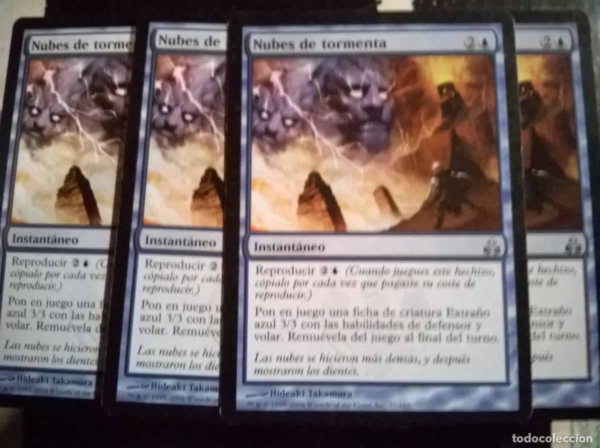 Trading cards: MTG MAGIC THE GATHERING - GUILDPACT - 4X NUBES DE TORMENTA - Foto 1