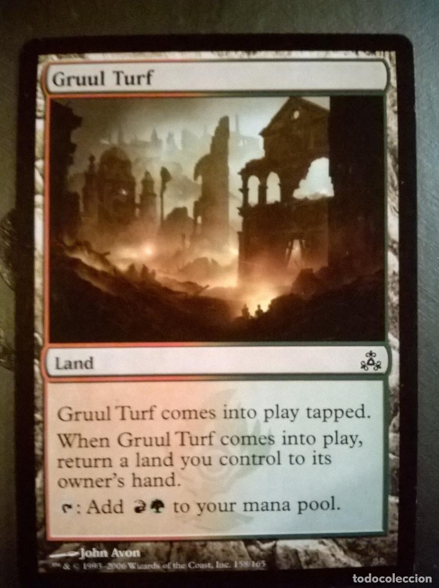 Trading cards: MTG MAGIC THE GATHERING - GUILDPACT - GRUUL TURF - Foto 1
