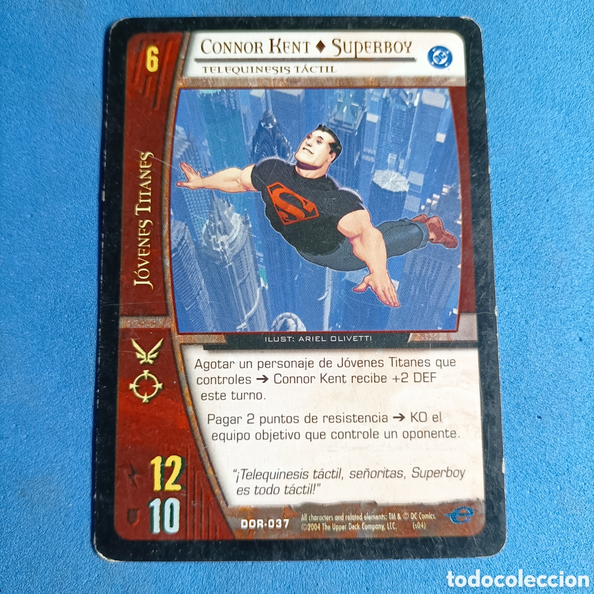 Trading cards: CARTA UPPER DECK 2004. MARVEL. VERSUS SYSTEM - №MOR-037. CONNOR KENT - SUPERBOY - Foto 1