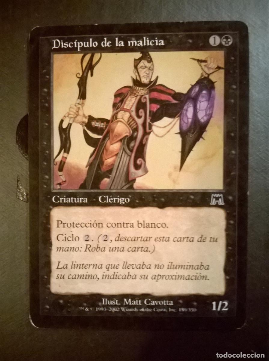 Trading cards: MTG MAGIC THE GATHERING - ONSLAUGHT - DISC&Iacute;PULO DE LA MALICIA - Foto 1