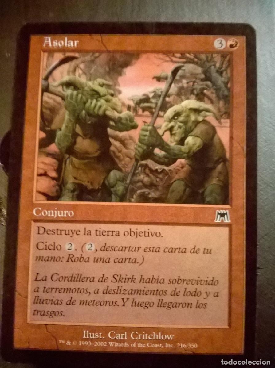 Trading cards: MTG MAGIC THE GATHERING - ONSLAUGHT - ASOLAR - Foto 1