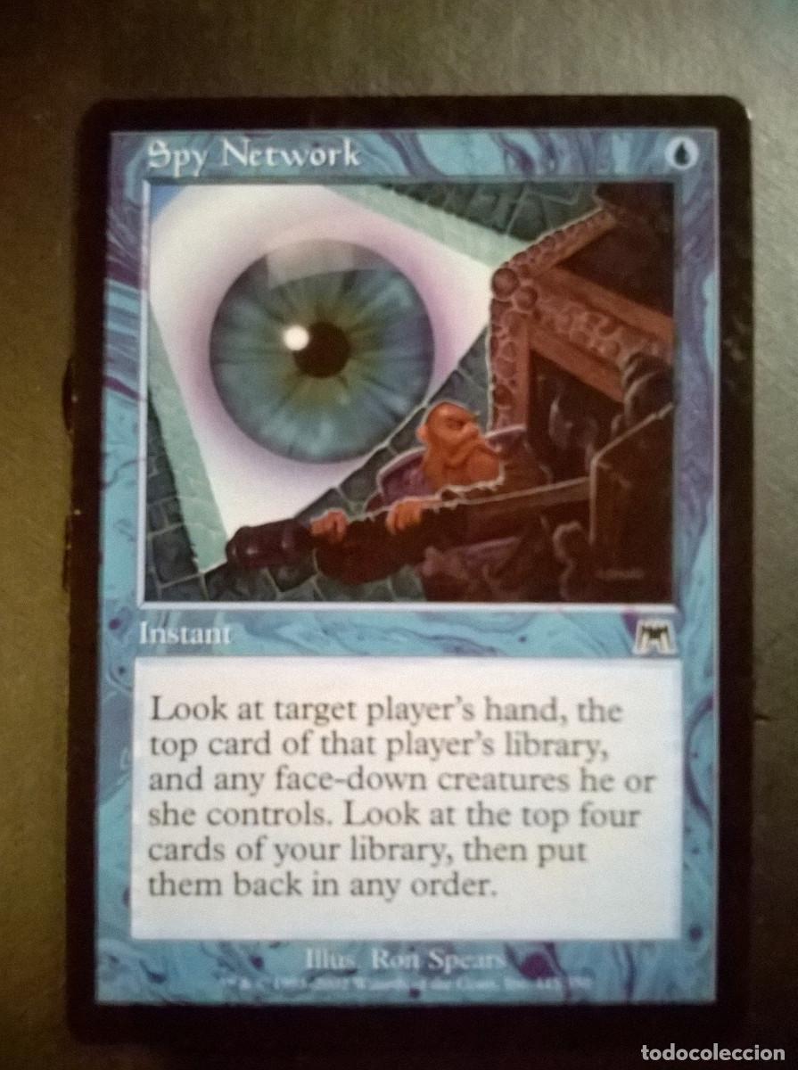 Trading cards: MTG MAGIC THE GATHERING - ONSLAUGHT - SPY NETWORK - Foto 1