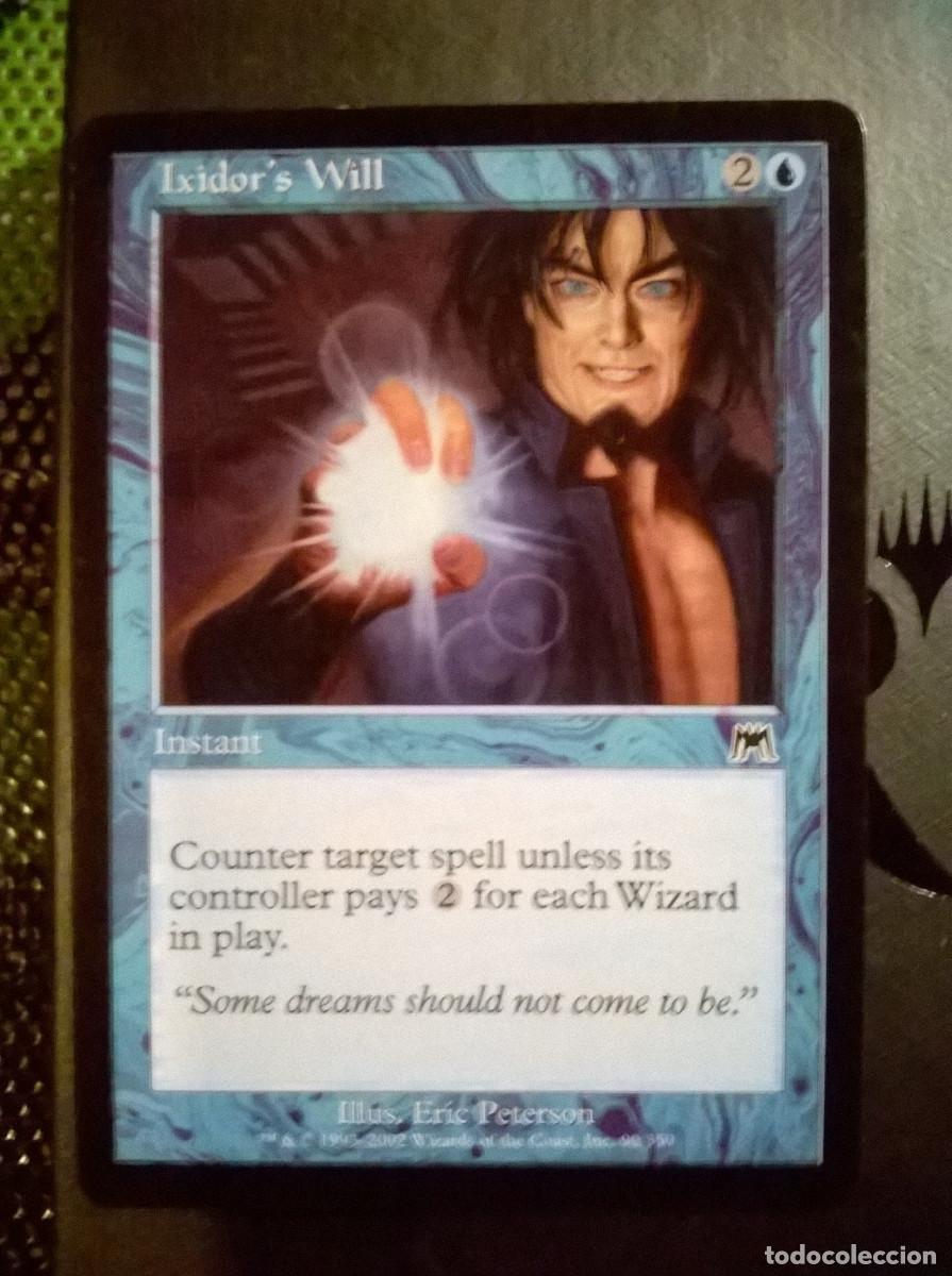 Trading cards: MTG MAGIC THE GATHERING - ONSLAUGHT - IXIDORS WILL - Foto 1