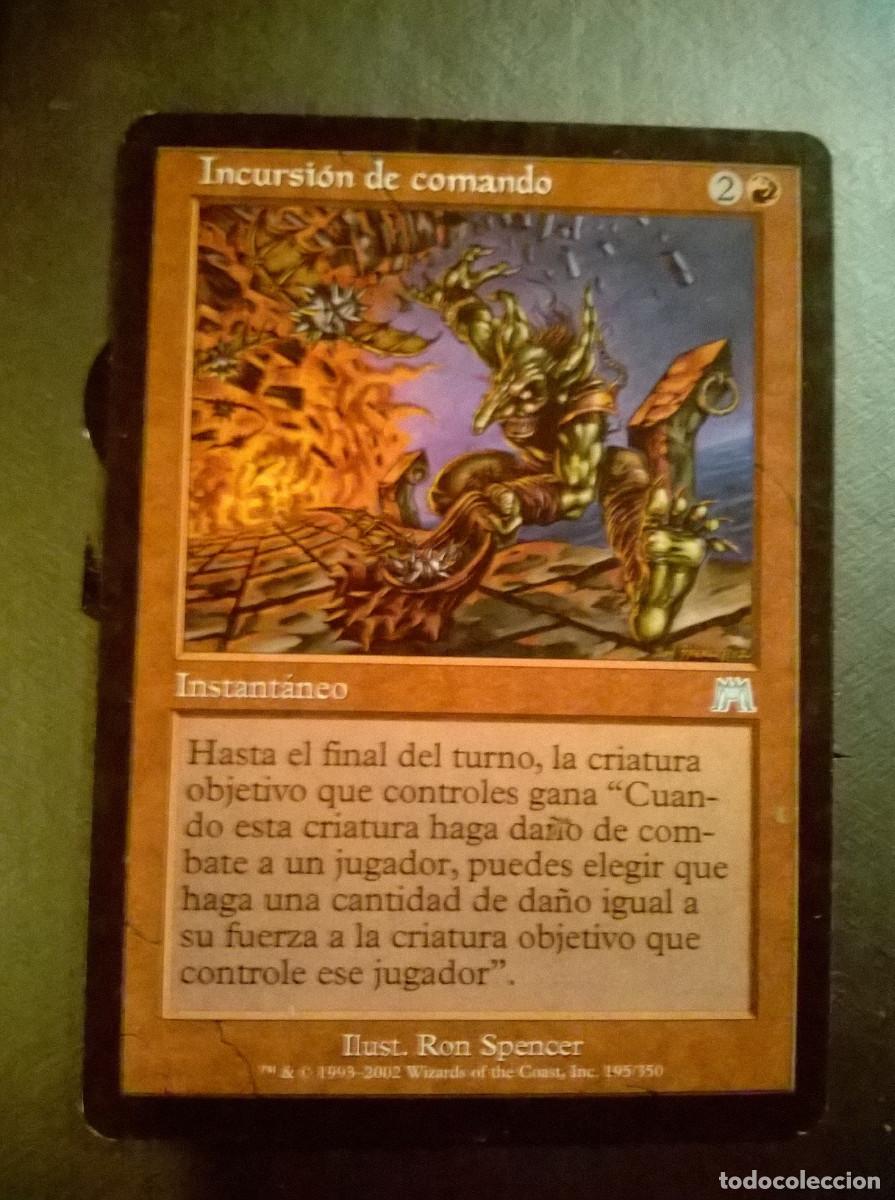 Trading cards: MTG MAGIC THE GATHERING - ONSLAUGHT - INCURSI&Oacute;N DE COMANDO - Foto 1