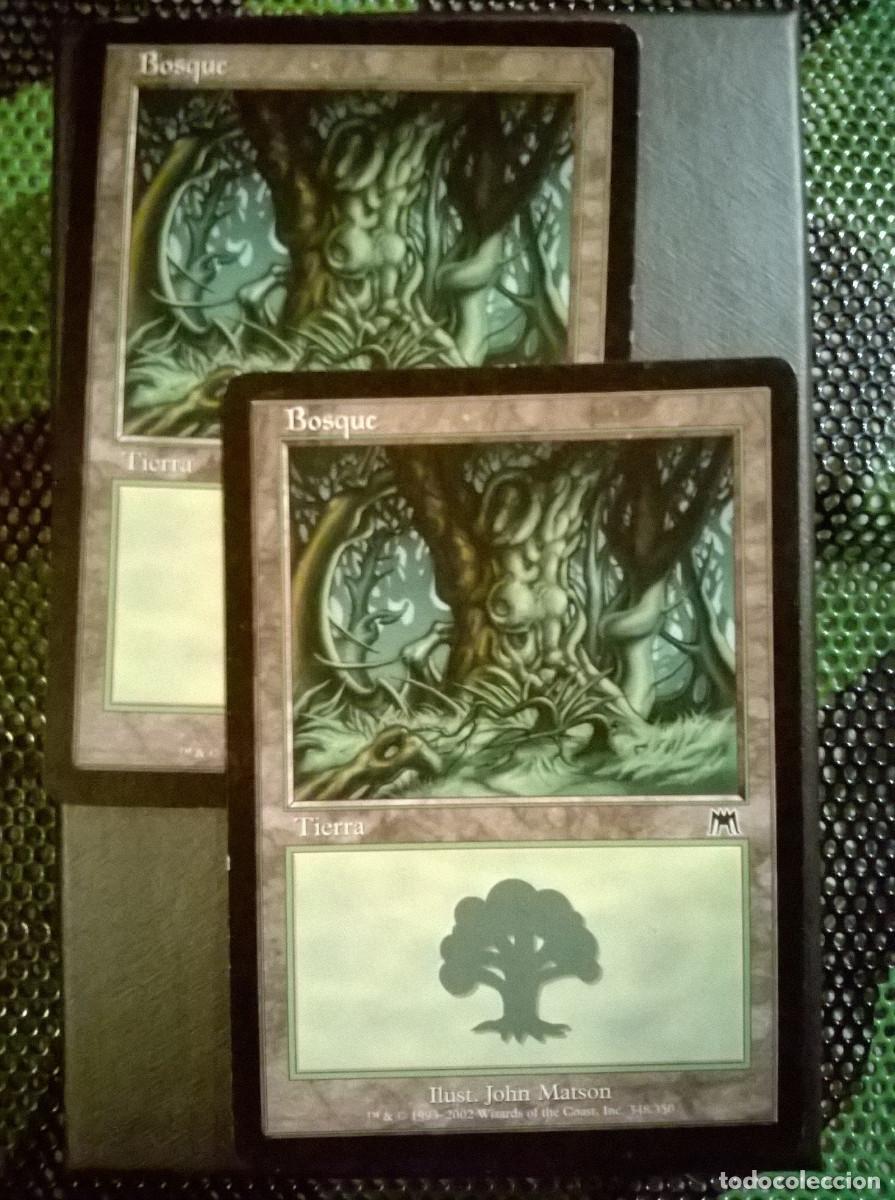 Trading cards: MTG MAGIC THE GATHERING - ONSLAUGHT - 2X BOSQUE - Foto 1