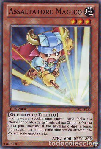 Trading Cards: Carta YUGIOH-Assaltatore Magico-BP02-IT050-ITA-EX-Common 1.Ed - Konami