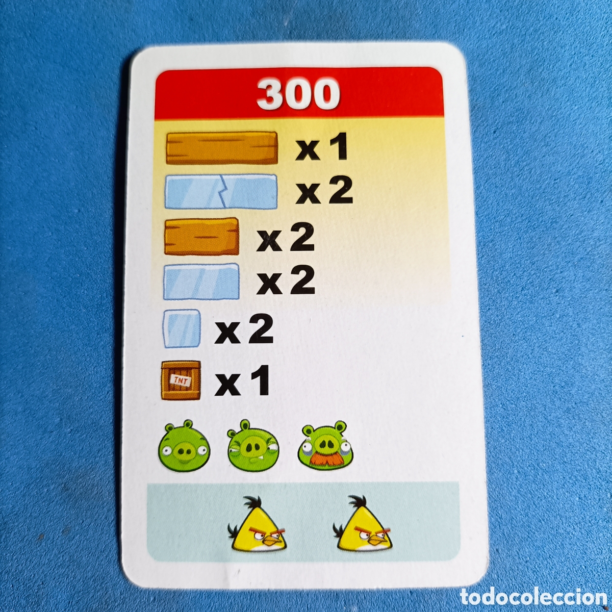 Trading cards: CARTA ANGRY BIRDS - Foto 1