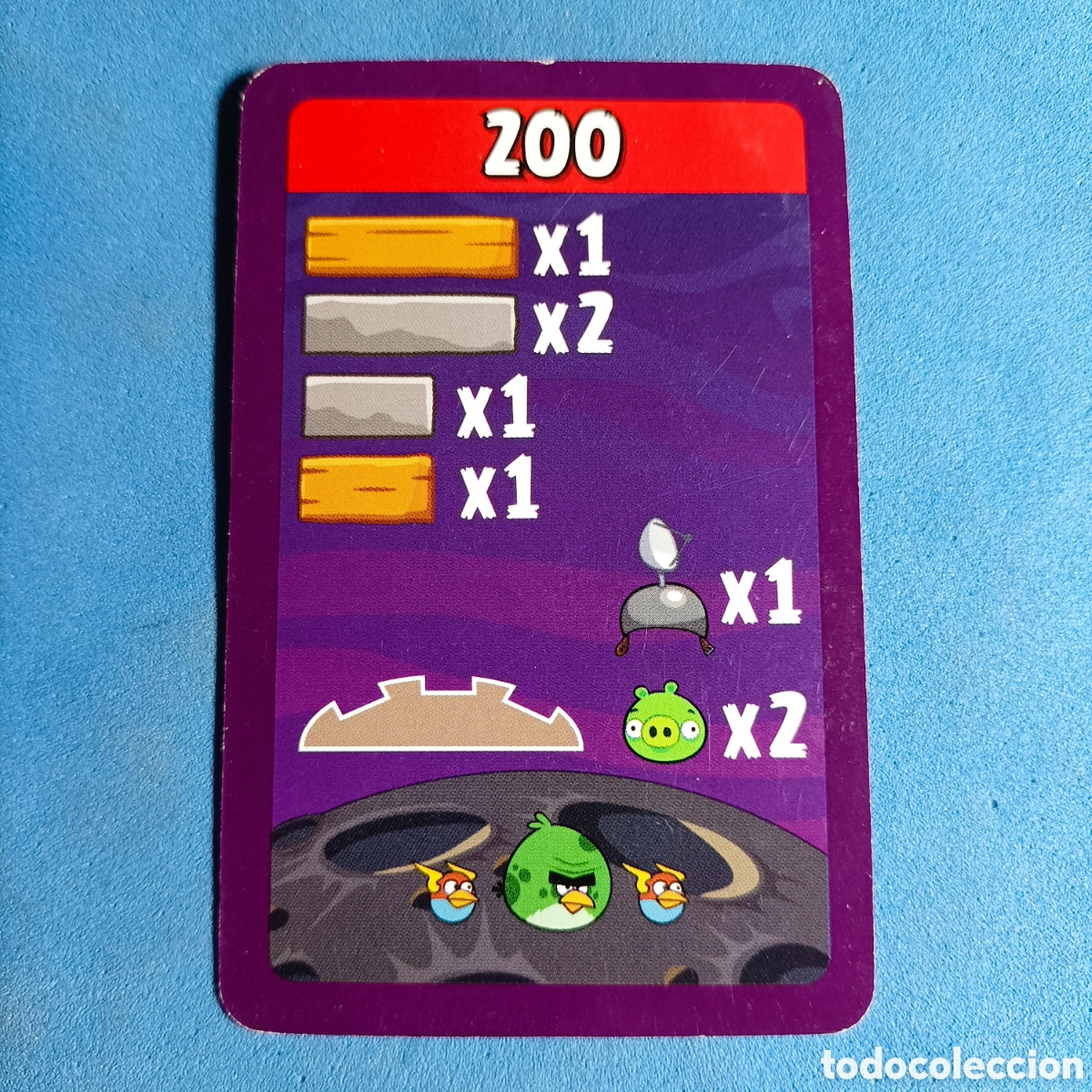 Trading cards: CARTA ANGRY BIRDS 2012 - Foto 1