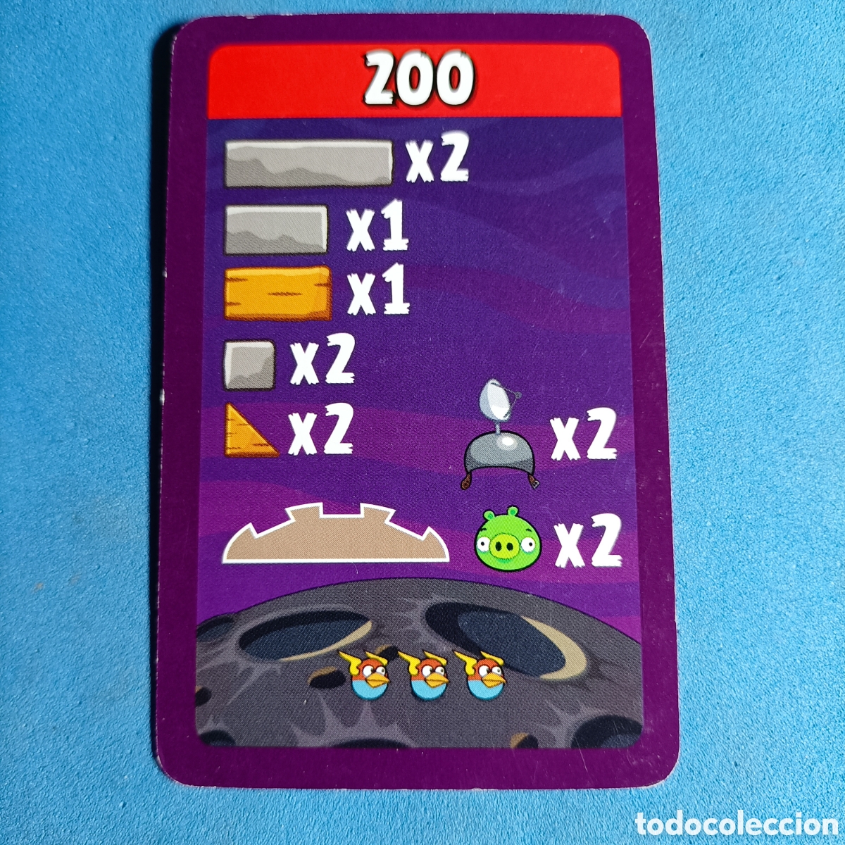 Trading cards: CARTA ANGRY BIRDS 2012 - Foto 1