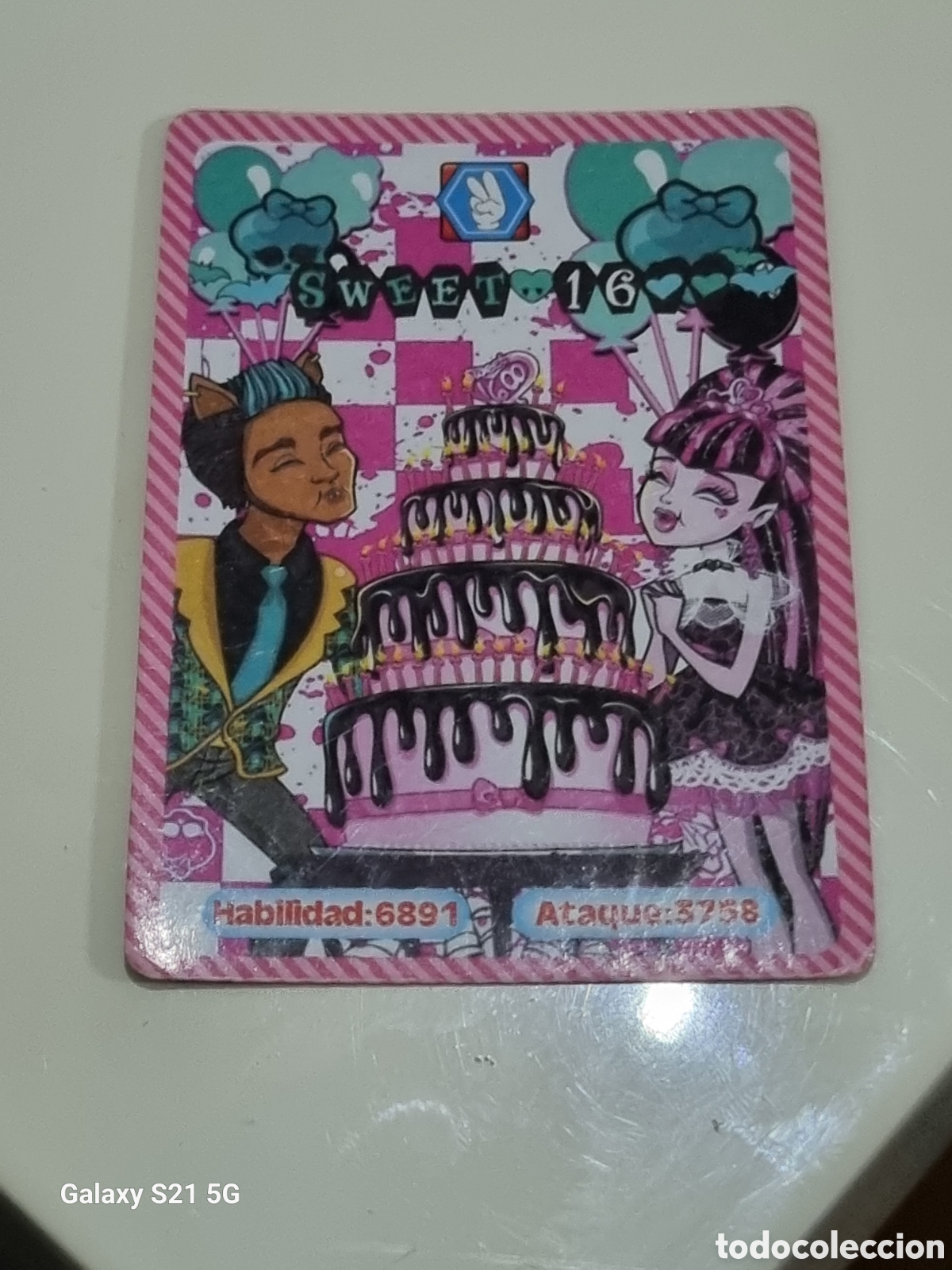 Trading cards: CARTA CROMO MONSTER HIGH - Foto 1