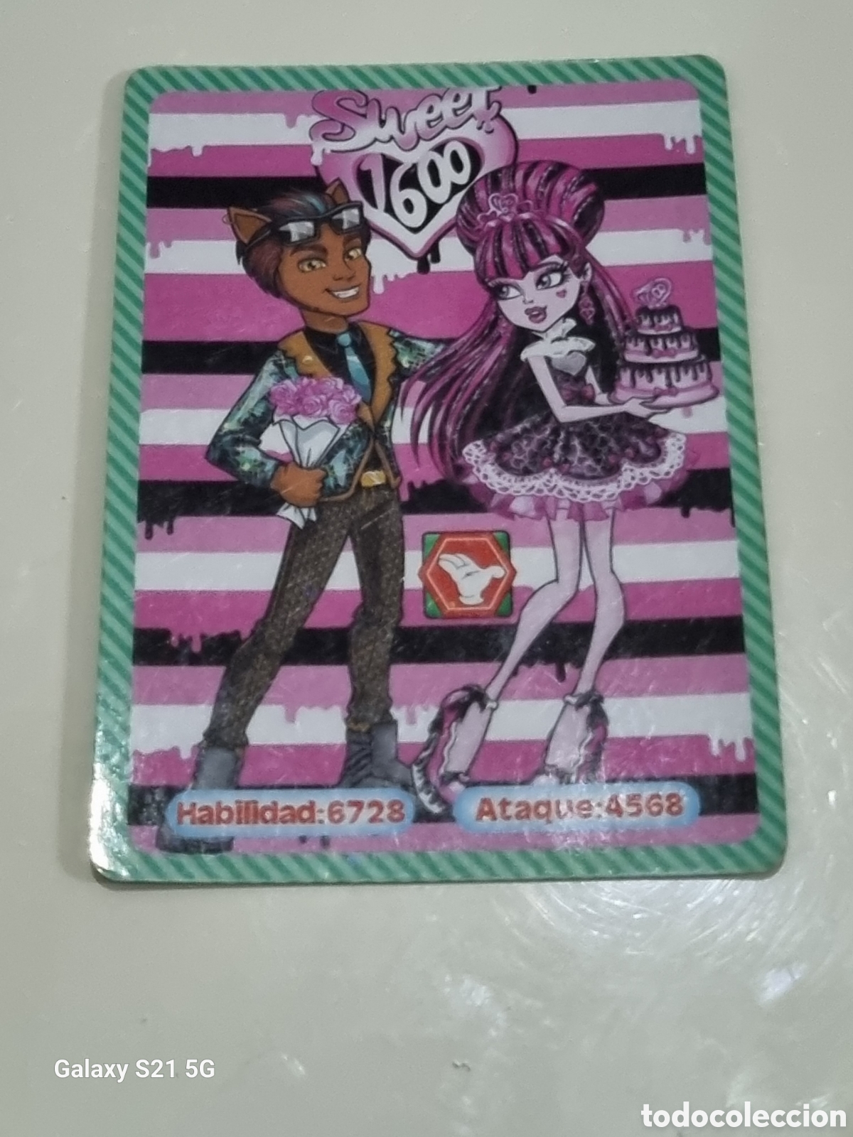 Trading cards: CARTA CROMO MONSTER HIGH - Foto 1