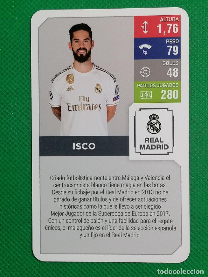 Trading cards: REAL MADRID ISCO TOP TRUMPS - Foto 1