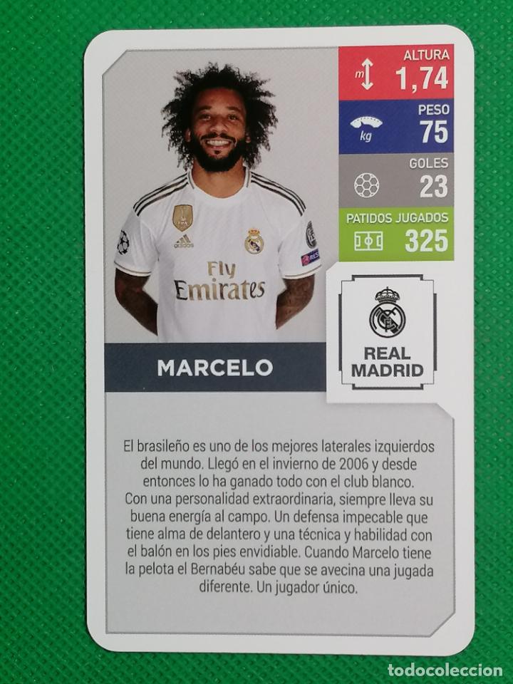 Trading cards: REAL MADRID MARCELO TOP TRUMPS - Foto 1