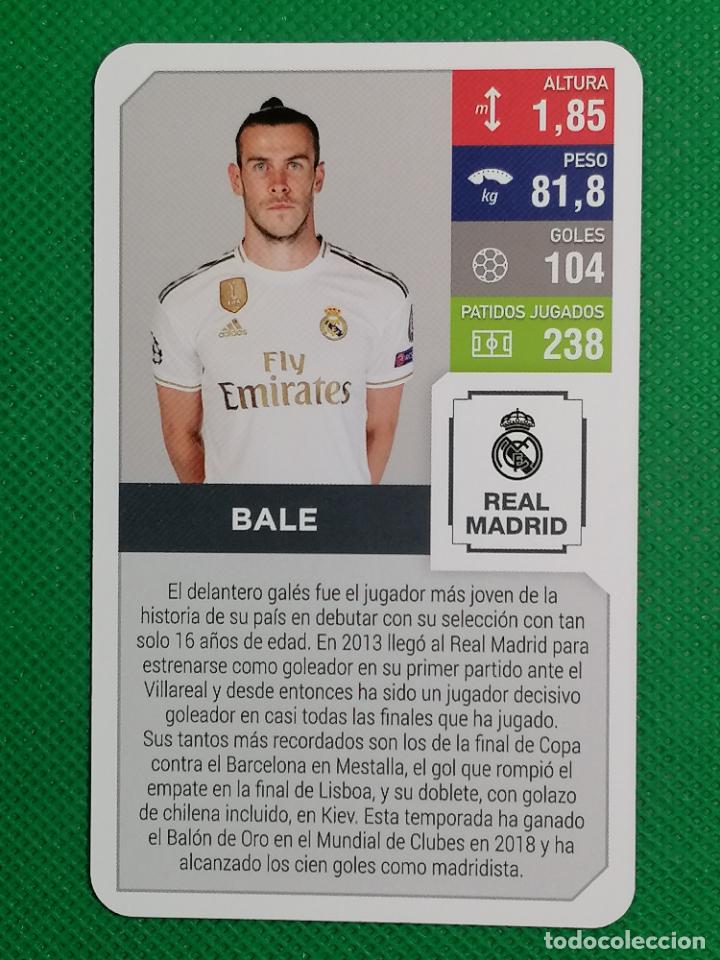 Trading cards: REAL MADRID BALE TOP TRUMPS - Foto 1
