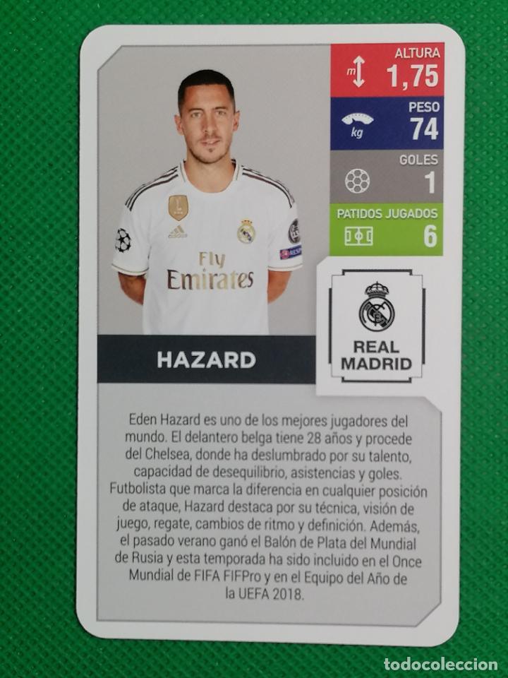 Trading cards: REAL MADRID HAZARD TOP TRUMPS - Foto 1