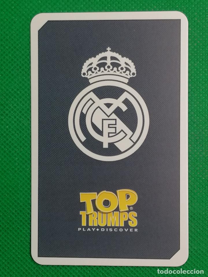 Trading cards: REAL MADRID NACHO TOP TRUMPS - Foto 2