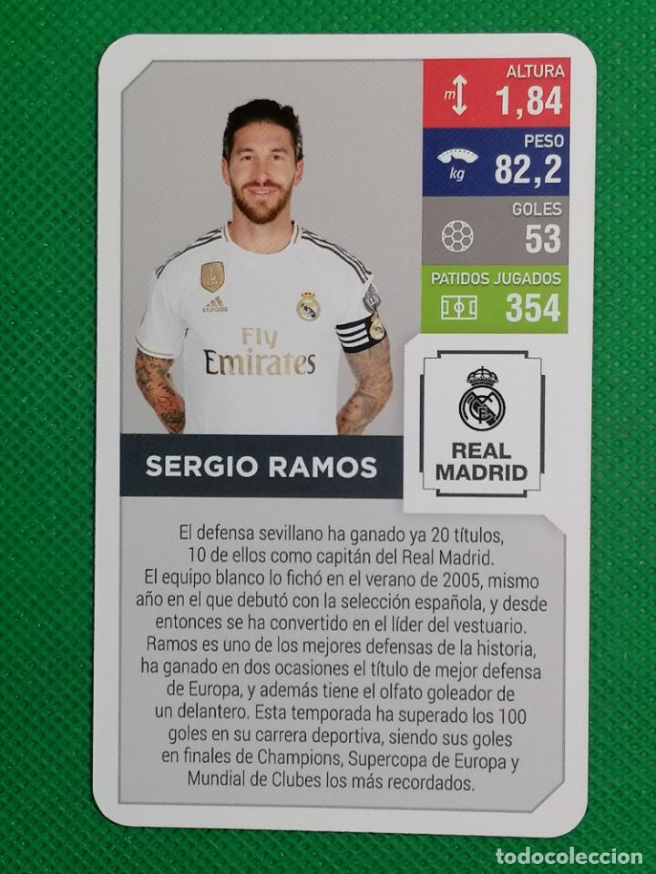 Trading cards: REAL MADRID SERGIO RAMOS TOP TRUMPS - Foto 1