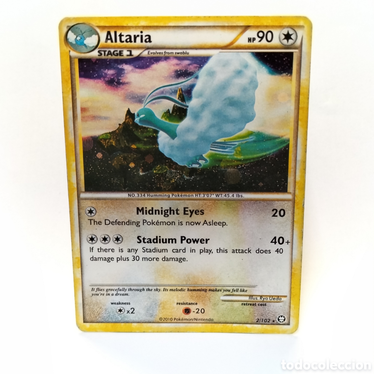 aaa - carta n 2/102 - altaria hp 90 / pokmon - Buy Antique trading cards  on todocoleccion